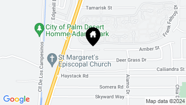 Map of 72815 Ambrosia Street, Palm Desert CA, 92260