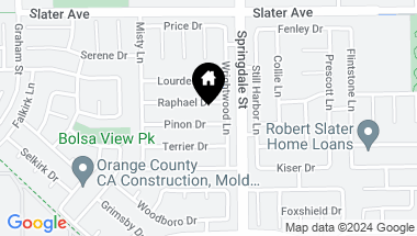 Map of 5901 Pinon Drive, Huntington Beach CA, 92649