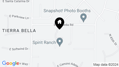 Map of 8185 E ALAMEDA Road, Scottsdale AZ, 85255