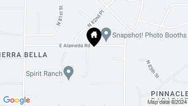 Map of 8275 E ALAMEDA Road, Scottsdale AZ, 85255