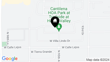 Map of 9526 W PARK VIEW Lane, Peoria AZ, 85383