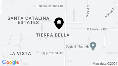 Map of 7952 E Camino Real --, Scottsdale AZ, 85255