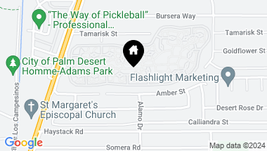 Map of 72954 Ken Rosewall Lane, Palm Desert CA, 92260
