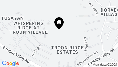 Map of 11225 E Whispering Ridge Way, Scottsdale AZ, 85255