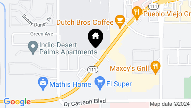 Map of 81730 HWY 111, Indio CA, 92201