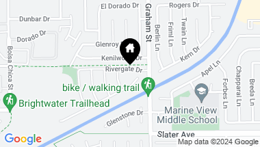 Map of 5422 Rivergate Drive, Huntington Beach CA, 92649