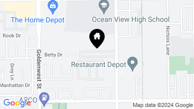 Map of 17261 GOTHARD Street 70, Huntington Beach CA, 92647