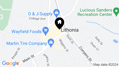 Map of 6970 Main Street Unit 6970, Lithonia GA, 30058