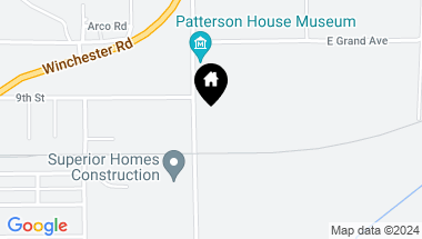 Map of 28160 Patterson Avenue, Winchester CA, 92596