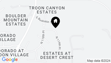 Map of 25613 N 119th Street # 13, Scottsdale AZ, 85255