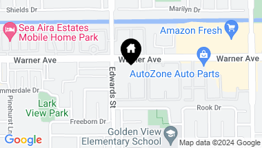 Map of 6600 Warner Avenue 156, Huntington Beach CA, 92647