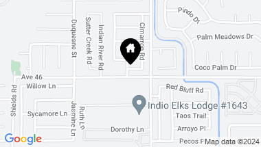Map of 80925 Granby Avenue S, Indio CA, 92201