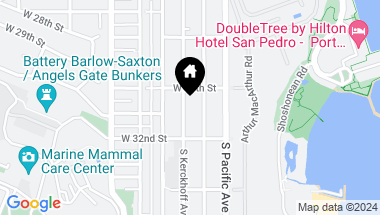 Map of 3036 S Kerckhoff Avenue, San Pedro CA, 90731