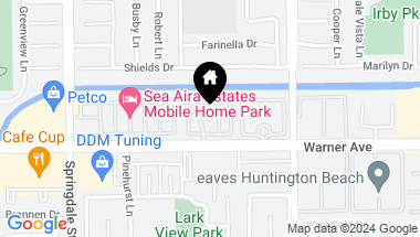 Map of 6301 Warner Avenue 59, Huntington Beach CA, 92647