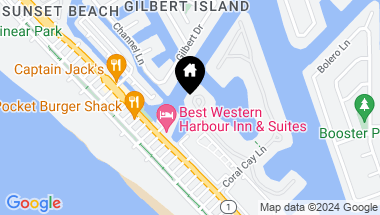 Map of 16861 Marinabay Drive, Huntington Beach CA, 92649