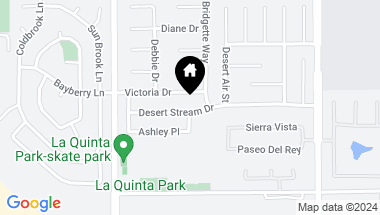 Map of 79250 Desert Stream Drive, La Quinta CA, 92253