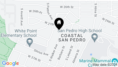 Map of 3233 S Walker Avenue, San Pedro CA, 90731