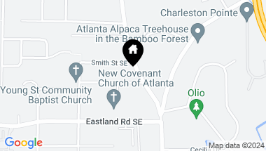 Map of 1213 Bouldercrest Drive SE, Atlanta GA, 30316
