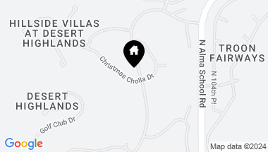 Map of 10040 E HAPPY VALLEY Road # 679, Scottsdale AZ, 85255