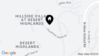 Map of 10040 E Happy Valley Road # 683, Scottsdale AZ, 85255