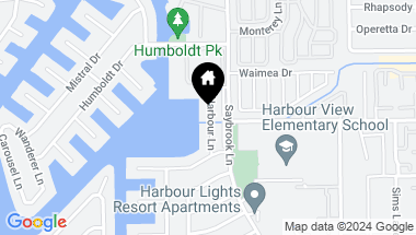 Map of 16491 Harbour Lane 1, Huntington Beach CA, 92649