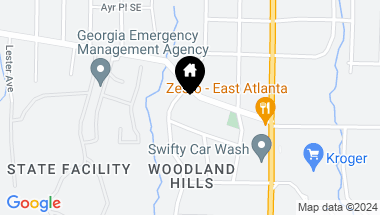 Map of 1065 United Avenue SE Unit 201, Atlanta GA, 30316