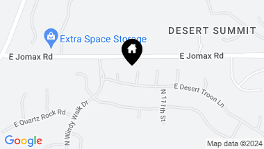 Map of 26458 N 110TH Place, Scottsdale AZ, 85255