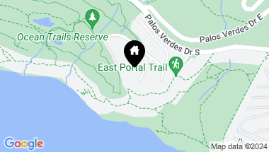Map of 32033 Cape Point Drive, Rancho Palos Verdes CA, 90275
