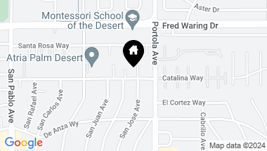 Map of 44331 SAN JOSE Avenue, Palm Desert CA, 92260
