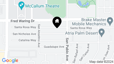 Map of 73338 San Nicholas Avenue, Palm Desert CA, 92260