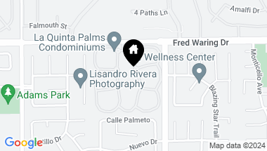 Map of 44205 E Sundown Crest Drive, La Quinta CA, 92253