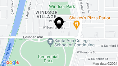Map of 2911 W Edinger Avenue, Santa Ana CA, 92704