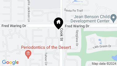 Map of 44040 Superior Court, Indian Wells CA, 92210