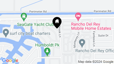 Map of 4165 Shorebreak Drive, Huntington Beach CA, 92649