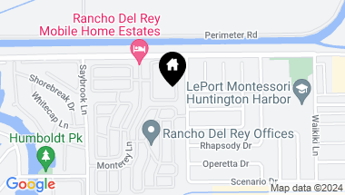 Map of 4493 Chase Drive 31, Huntington Beach CA, 92649