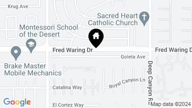 Map of 74250 Goleta Avenue, Palm Desert CA, 92260