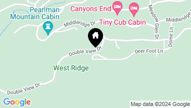 Map of 53015 Double View Dr, Idyllwild CA, 92549