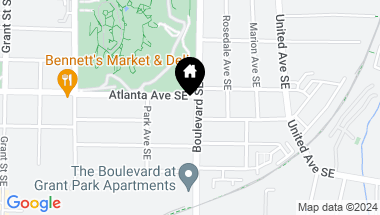 Map of 907 Boulevard SE, Atlanta GA, 30312