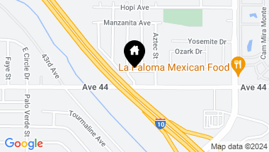 Map of 83631 Mesquite Avenue, Indio CA, 92203