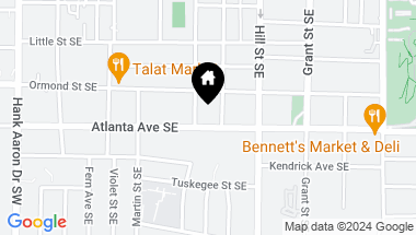 Map of 226 Avenue SE, Atlanta GA, 30315