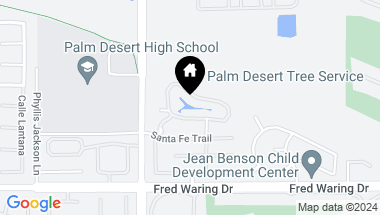Map of 43376 Cook Street 77, Palm Desert CA, 92211
