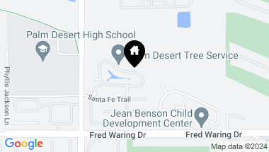 Map of 43376 Cook Street 118, Palm Desert CA, 92211