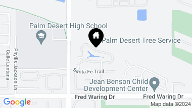 Map of 43376 Cook Street 128, Palm Desert CA, 92211