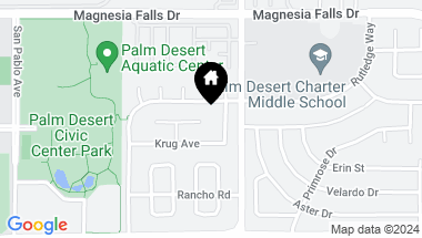 Map of 73932 Masson Street, Palm Desert CA, 92260
