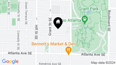 Map of 378 Grant Park Place SE, Atlanta GA, 30315