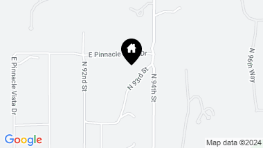Map of 9333 E PINNACLE VISTA Drive, Scottsdale AZ, 85262