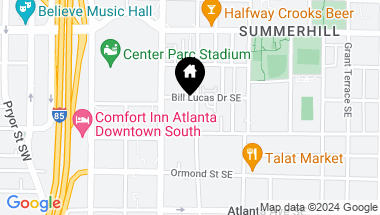 Map of 753 Fraser Street SE, Atlanta GA, 30315