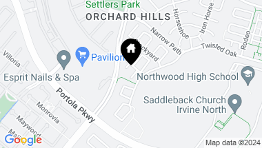 Map of 53 Outlaw, Irvine CA, 92602