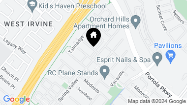 Map of 36 Olivehurst, Irvine CA, 92602