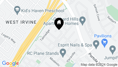 Map of 260 Lockford, Irvine CA, 92602